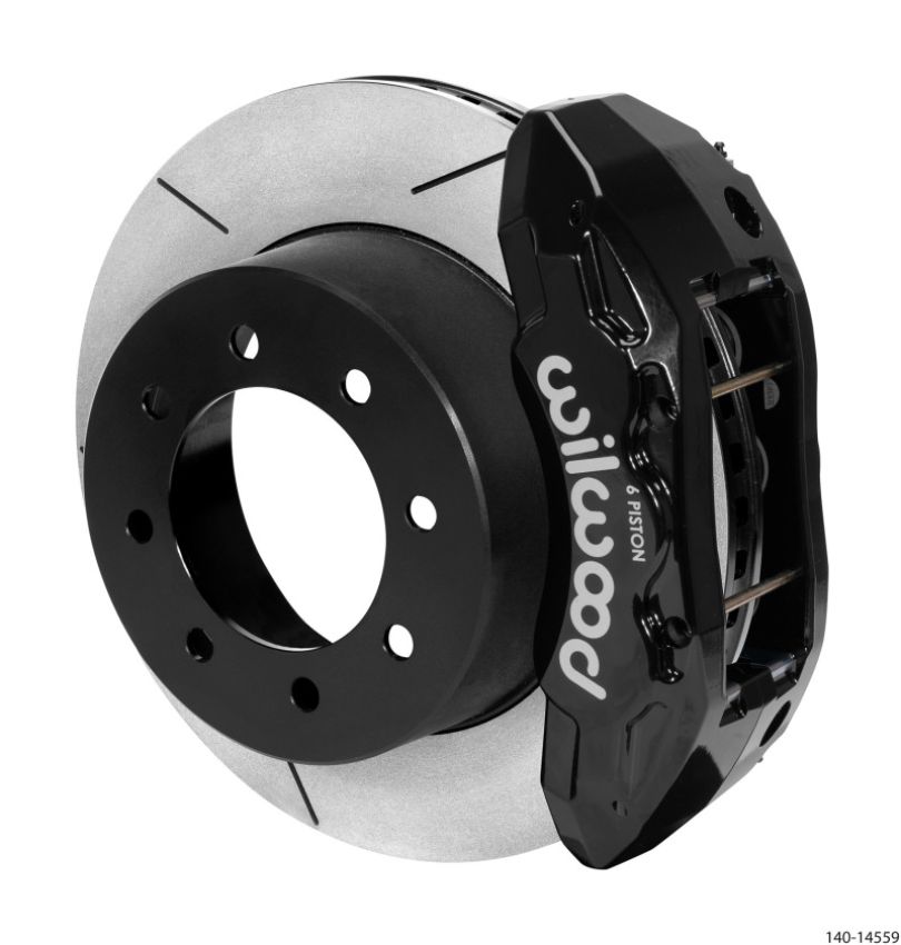 Wilwood 140-14559 TX6R Rear Kit 15.50in Rotor Black w/ Lines 13-17 Ford F250/F350 4WD