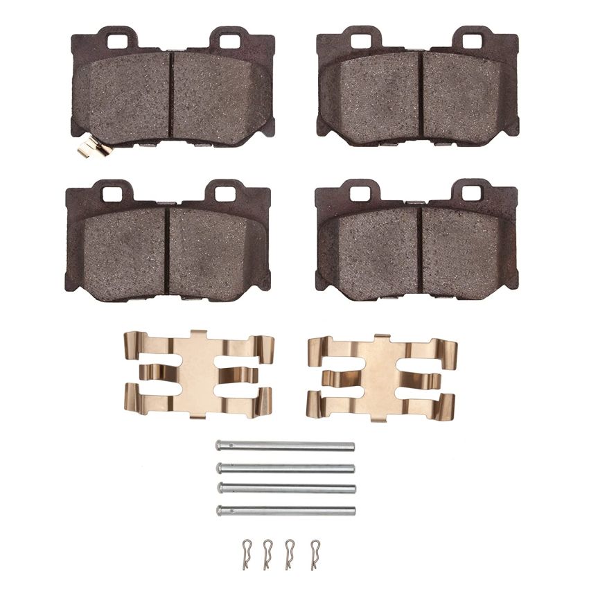 Dynamic Friction 1551-1347-01 Brake Pad Kt