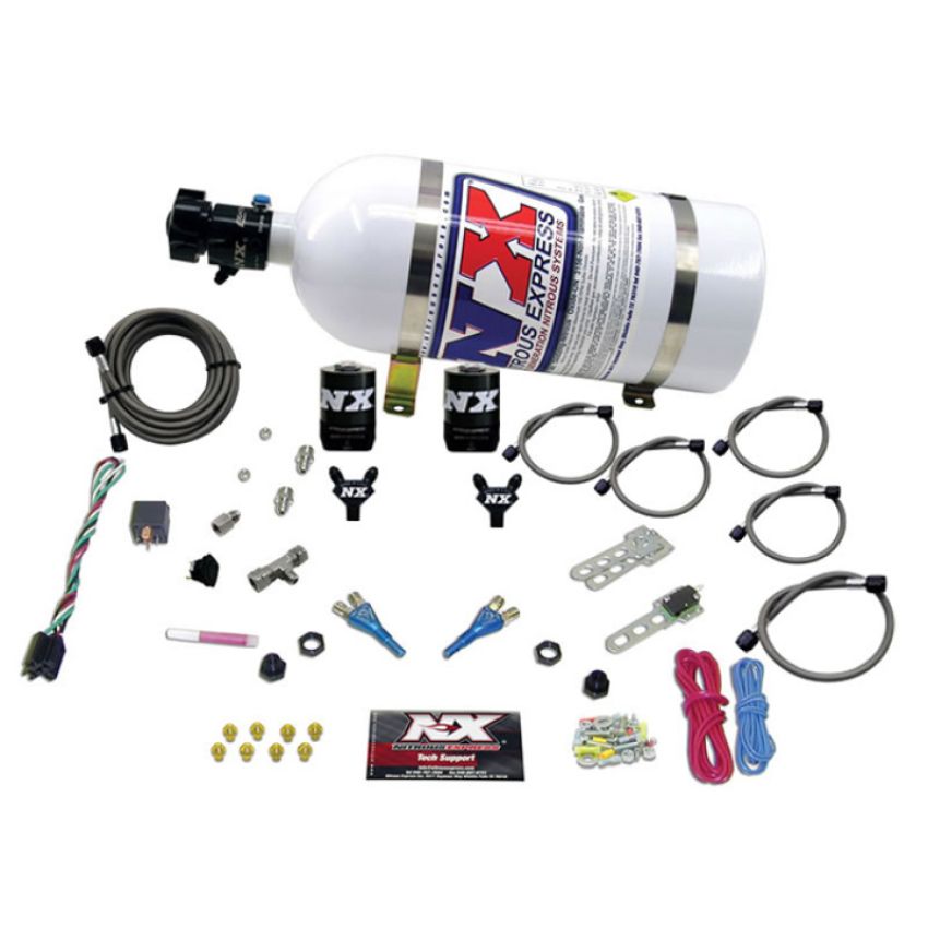 Nitrous Express 20218-10 GM TBI ALL (50-75-100-125HP) WITH 10LB BOTTLE