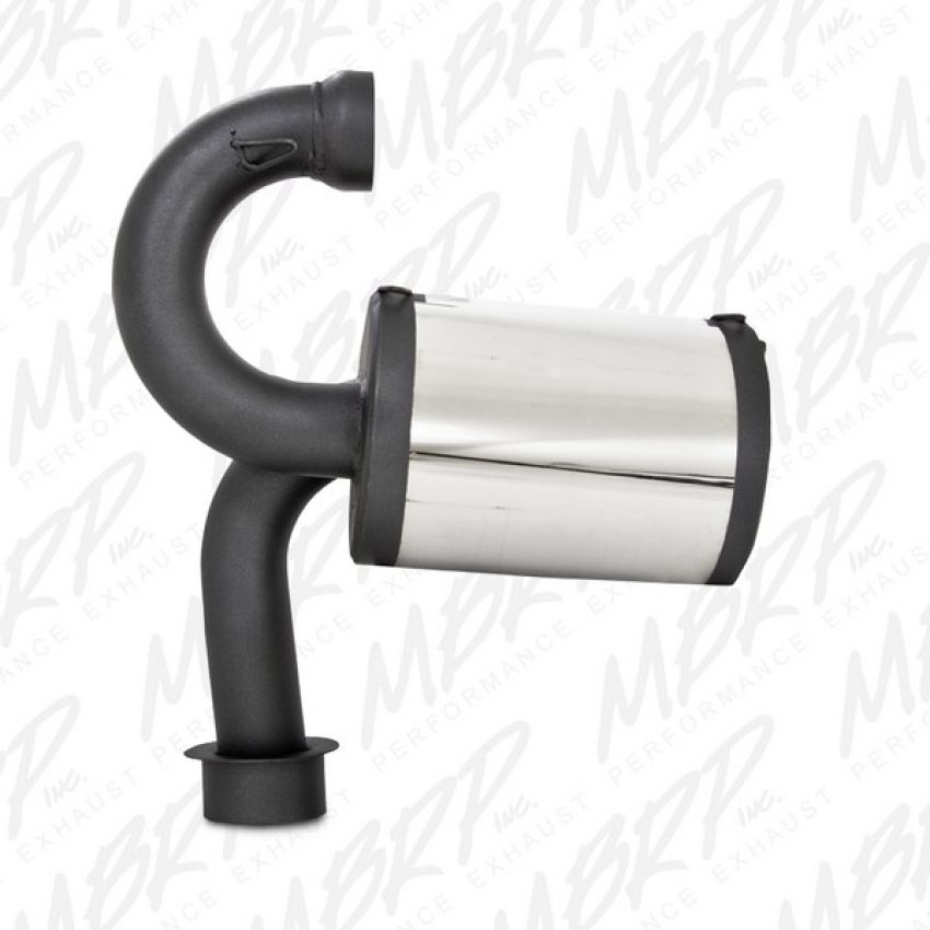 MBRP Exhaust 4025306 Trail Muffler; Bolt-on Design; Packed Muffler.