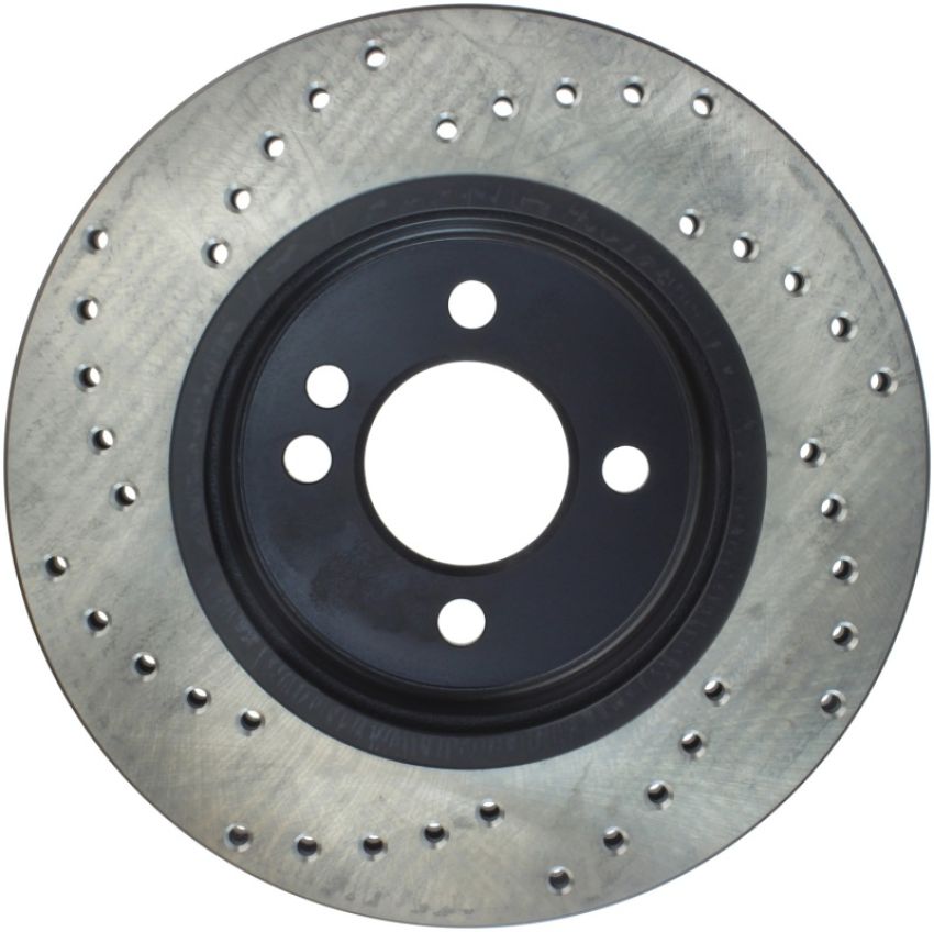 Stoptech 128.34067L Drilled Sport Brake Rotor