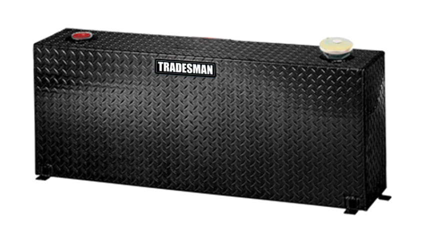 Tradesman 73010 Steel Rectangular Liquid Storage Tank (Full Size) - Black