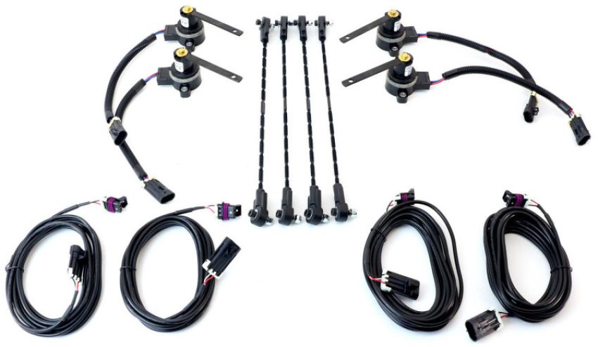 Ridetech 30400036 Height sensor kit for RidePro E5 control system.