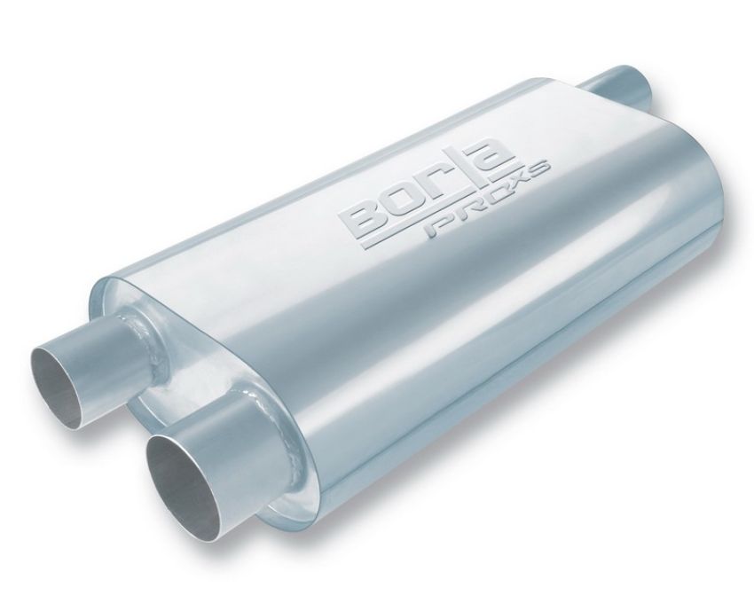 Borla 40477 Specialty Muffler - Un-Notched Neck