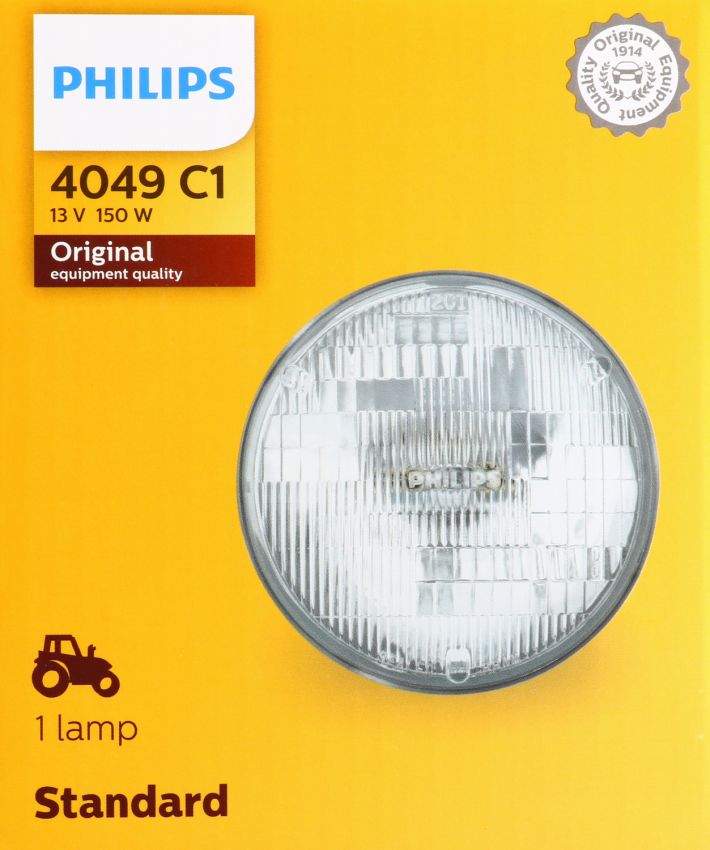 Philips 4049C1 Philips Standard Sealed Beam 4049