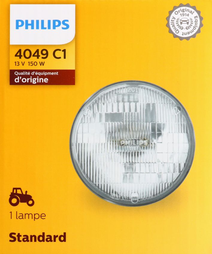 Philips 4049C1 Philips Standard Sealed Beam 4049