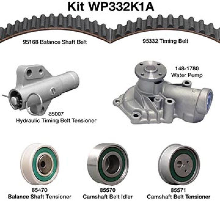 Dayco WP332K1A Water Pump Kit