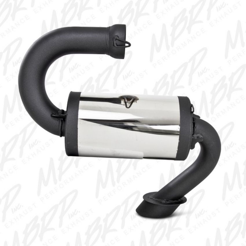 MBRP Exhaust 4055210 Trail Muffler; Bolt-on Design; Packed Muffler.