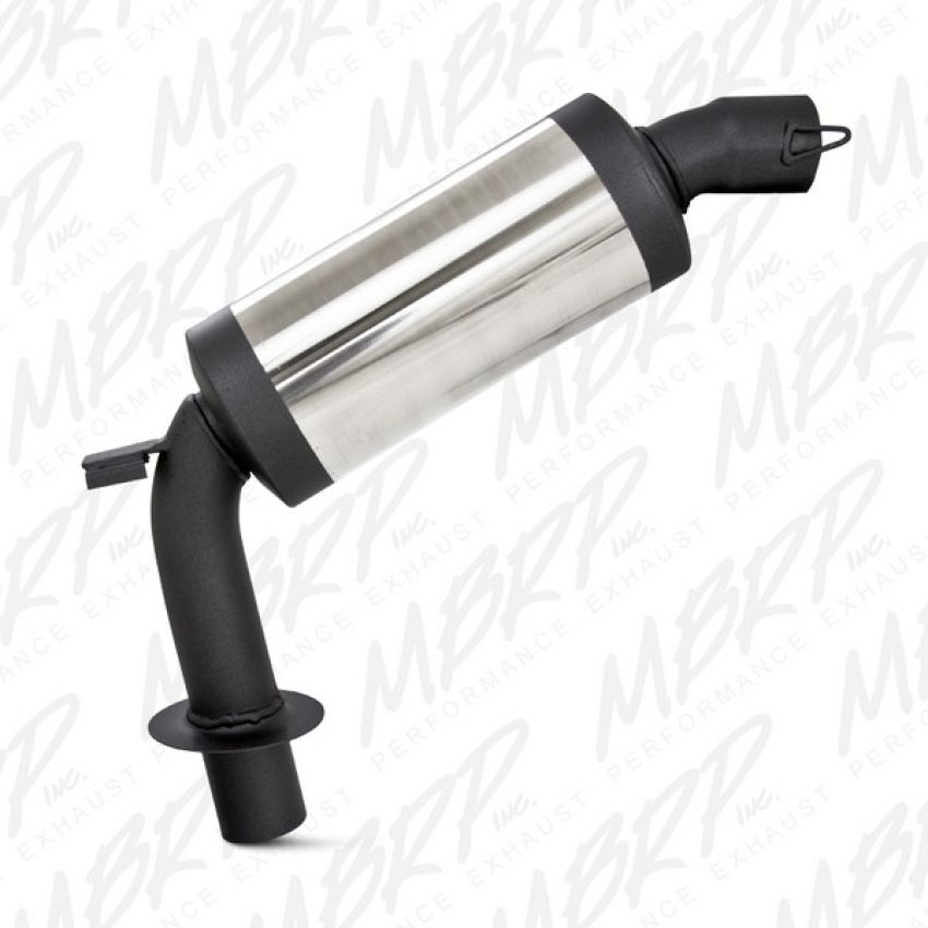 MBRP Exhaust 4060210 Race Muffler; Bolt-on Design; Packed Muffler.