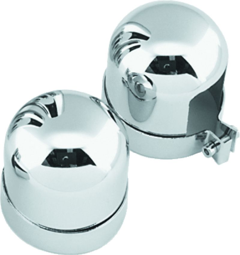 Bikers Choice 490840 52-64 K XL 58-64 FL & Custom Chrome Shock Top Covers Replaces H-D 54707-84T