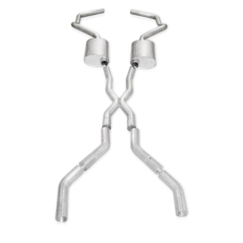 Stainless Works CA67693CS Chevy Camaro 1967-69 Exhaust 3in Stainless with X-Pipe
