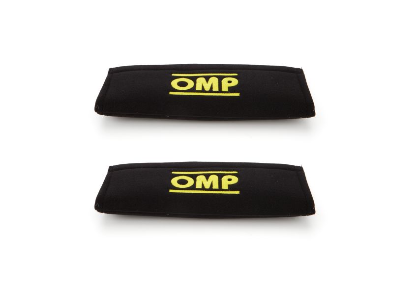 OMP RACING, INC. OMPDB0-0450-A02-071 Harness Pads Black Used w/ 3in Belts