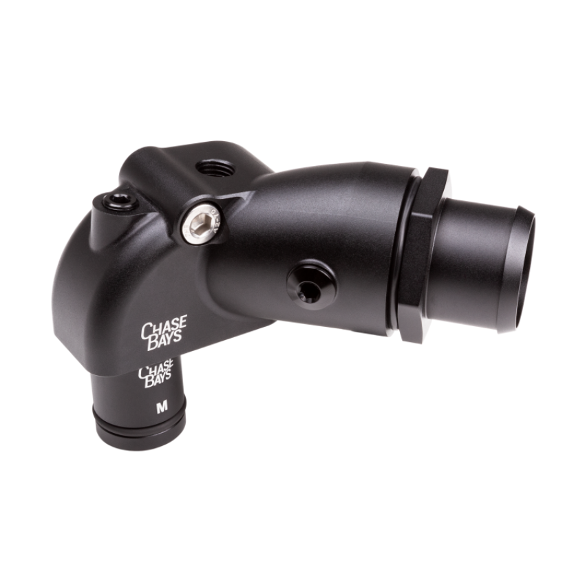 Chase Bays CB-JZ-UWN16S Toyota 1JZ-GTE -16AN Compact Upper Water Neck (w/Bypass Tube)