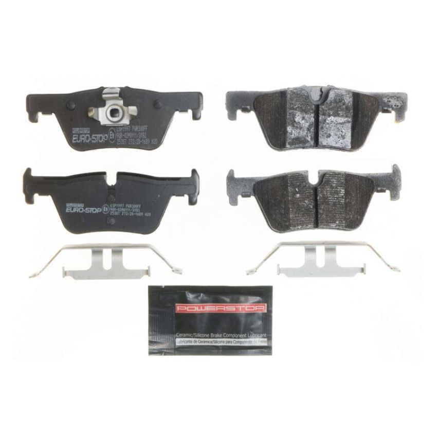PowerStop ESP1997 EuroStop ECE-R90 Certified Brake Pad Set