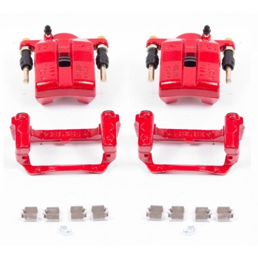 PowerStop S3316 Red Powder Coated Calipers