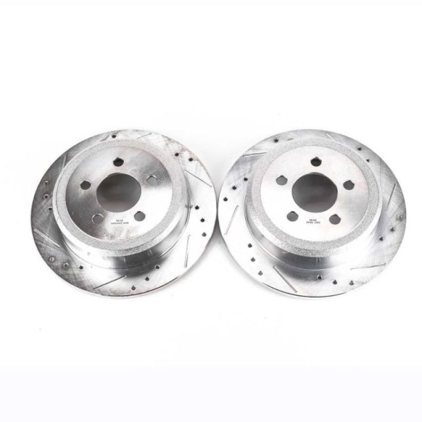 PowerStop AR83072XPR PowerStop Evolution Performance Drilled, Slotted & Plated Brake Rotor Pair