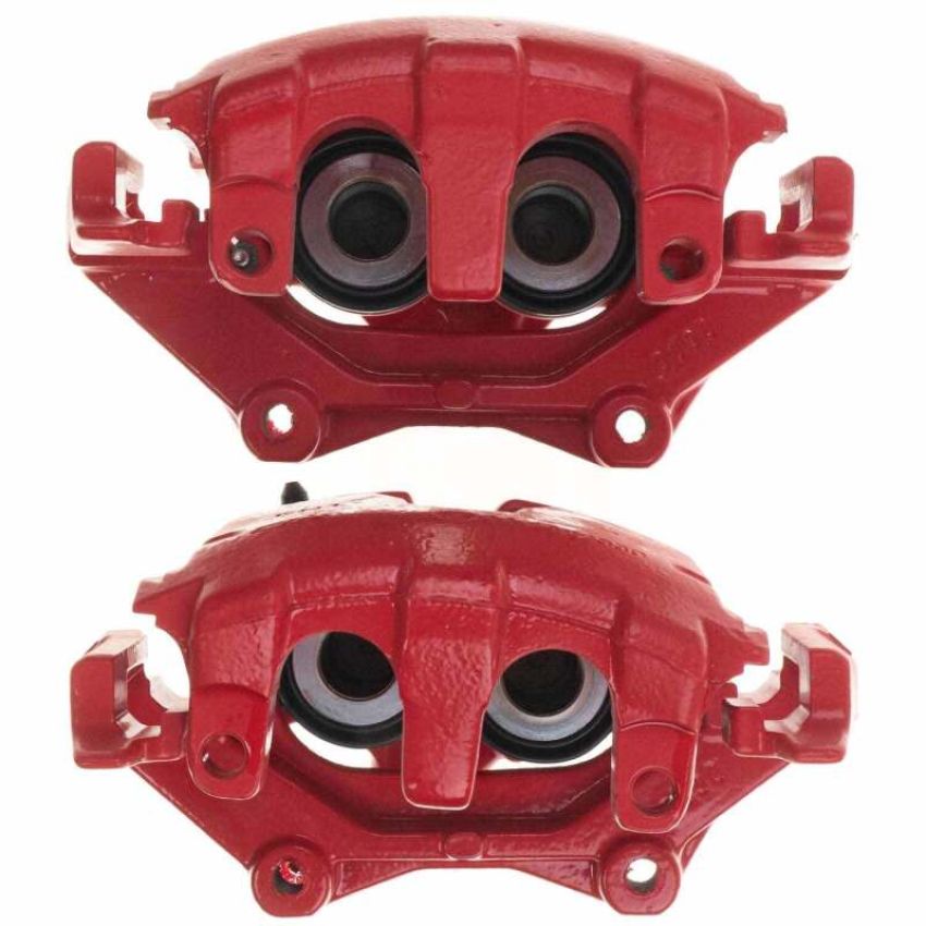 PowerStop S5098 Red Powder Coated Calipers