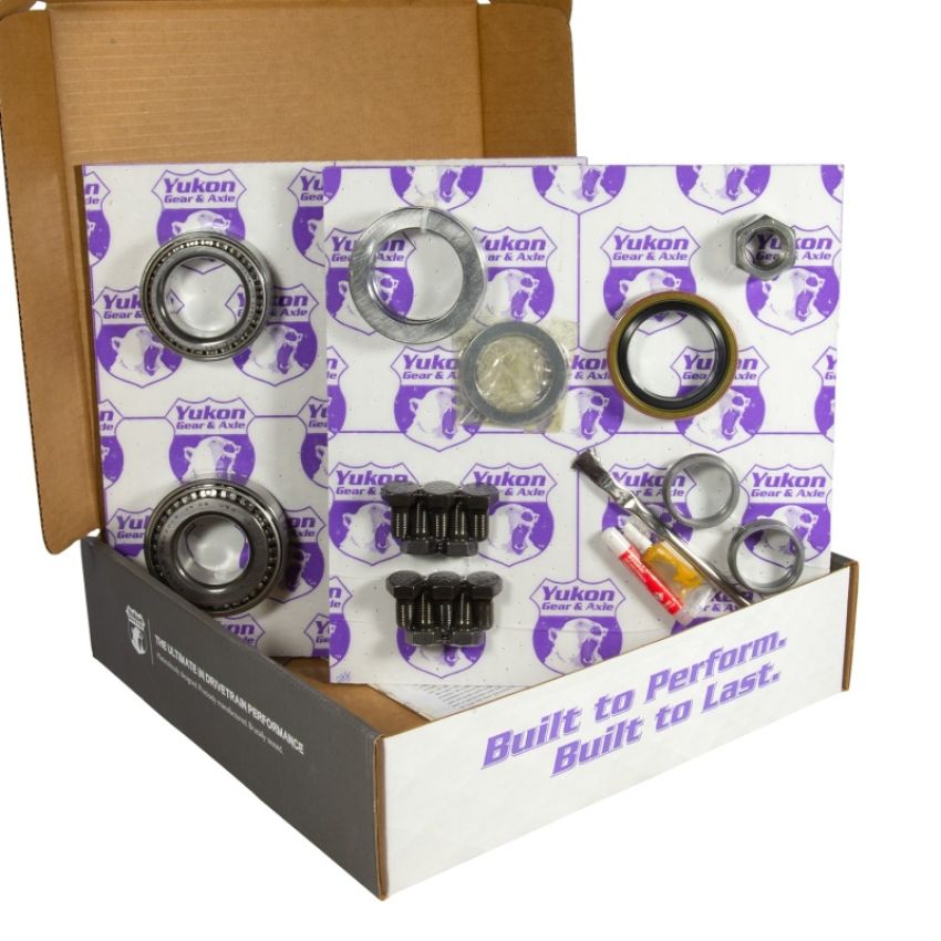Yukon Gear & Axle YGK2010 Yukon 8.5in GM 4.88 Rear Ring & Pinion Install Kit Axle Bearings 1.78in Case Journal