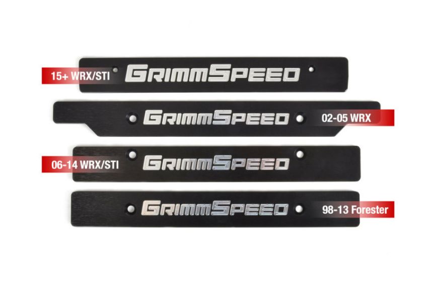 GrimmSpeed 094078 02-05 Subaru Impreza WRX/STi License Plate Delete Plate