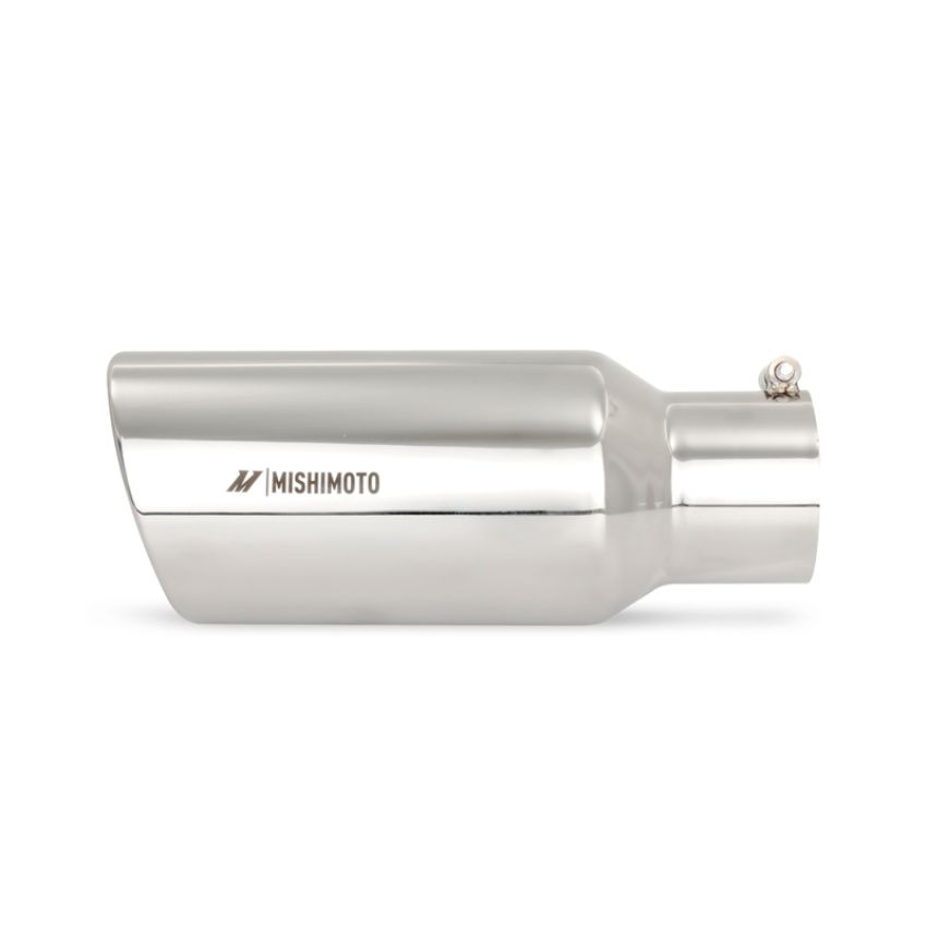Mishimoto MMEXH-TIP-DSL56 Universal Steel Muffler Tip 5in Inlet 6in Outlet Polished