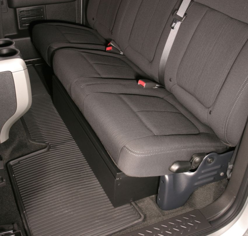 Tuffy Products 285-01 Tuffy Ford F150 Supercab Underseat Lockbox W/ Keyed Lock For