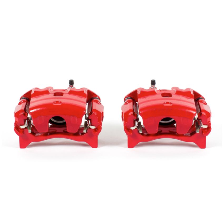 PowerStop S7102 Red Powder Coated Calipers