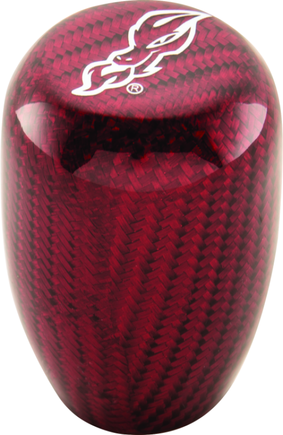 DragonFire Racing 522639 Shift Knob Short- Red Carbon Fiber