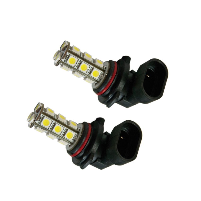 Oracle Lighting 3604-001 9006 18 LED Bulbs, White, Pair