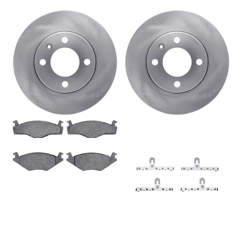 Dynamic Friction 6512-74132 Rotor Kit