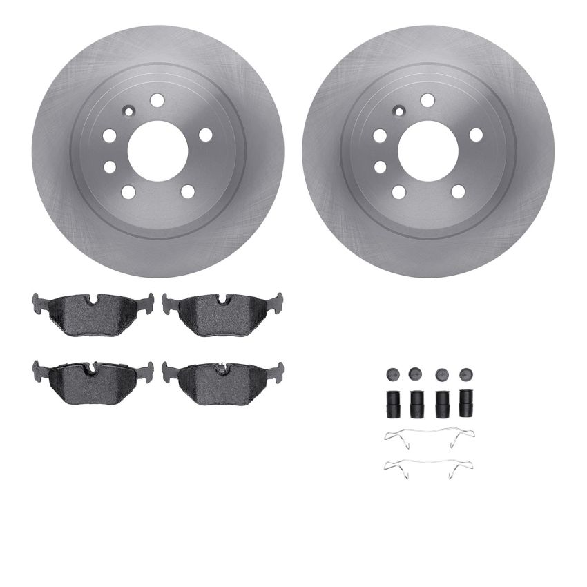 Dynamic Friction 6512-65063 Rotor Kit