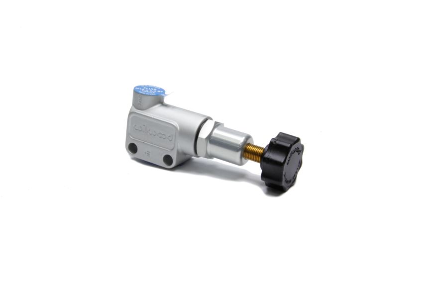 Wilwood 260-12627 Proportioning Valve - Knob Adjust M10x1 BBF Inlet & Outlet