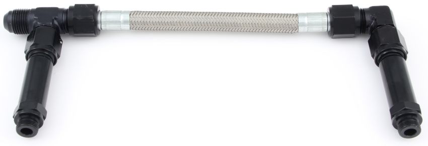 FRAGOLA FRG920026-BL #6 Pro Stock Fuel Line Kit Demon Black
