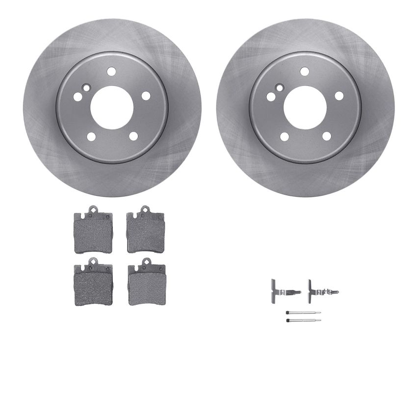 Dynamic Friction 6512-63286 Rotor Kit