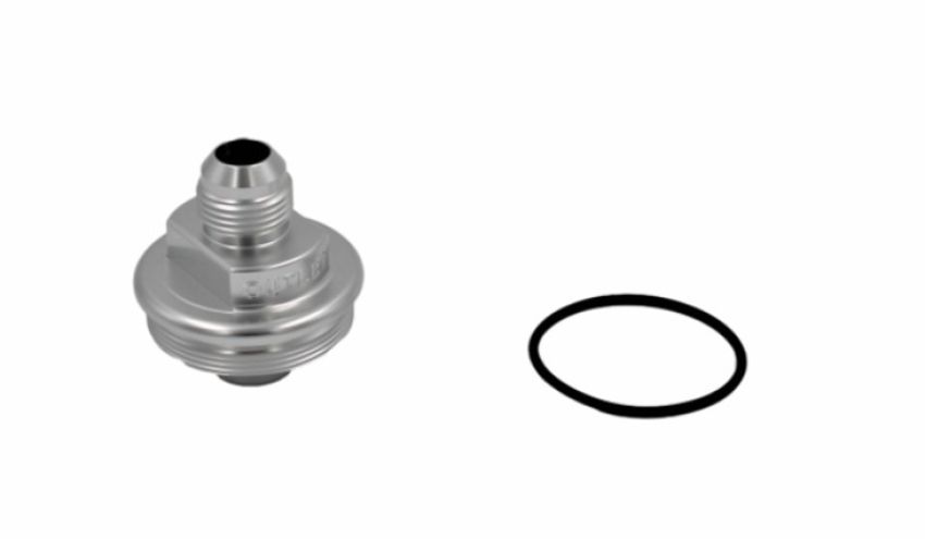 Fuelab 108020101-3 Fuel Filter Outlet Cap -10AN Clear
