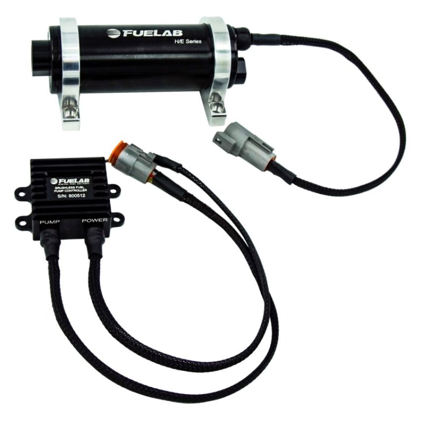 Fuelab 47415 High Efficiency EFI In-Line Twin Screw Fuel Pump - 2800HP