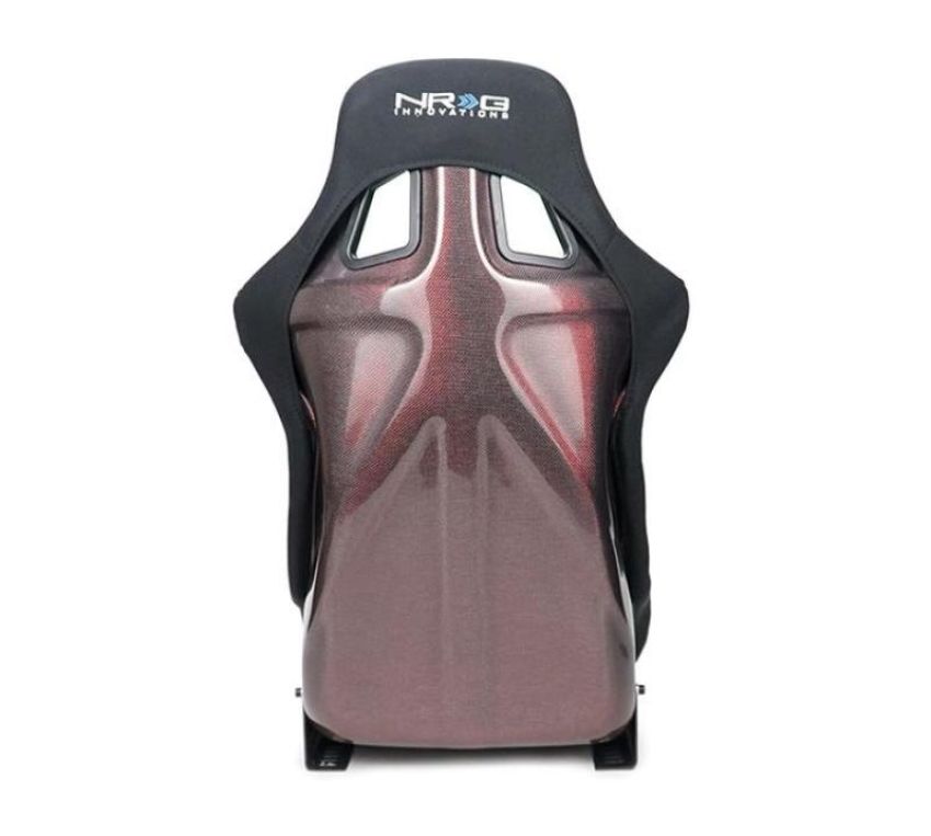 NRG RSC-302CF/RD Carbon Fiber Bucket Seat - Large