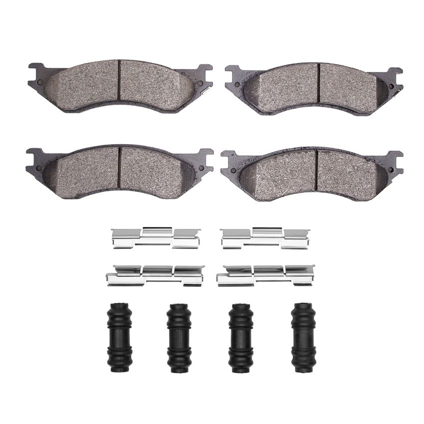 Dynamic Friction 1214-0702-12 Brake Pad Kt