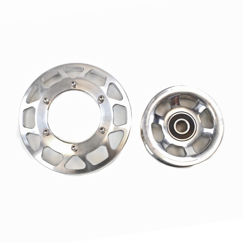 Industrial Injection 24FC09 07-18 Dodge Cummins 5.9L/6.7L Common Rail Billet Pulley Kit