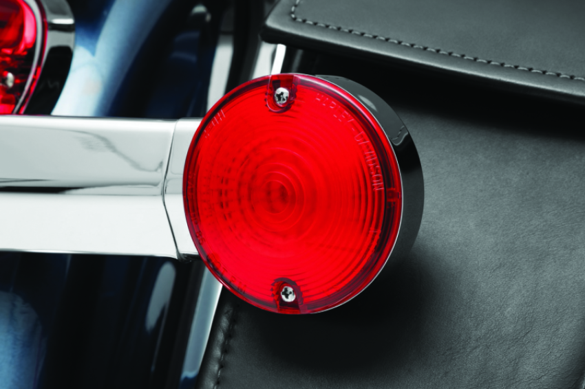 Kuryakyn 2940 Luminez L.E.D Rear Turn Signal Insert 1156 Red Flat Style
