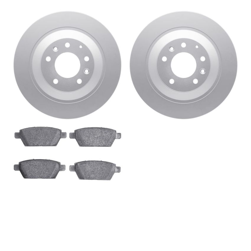 Dynamic Friction 4502-80072 Rotor Kit