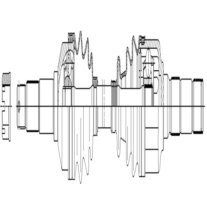 GSP 4103006 CV Axle Assembly