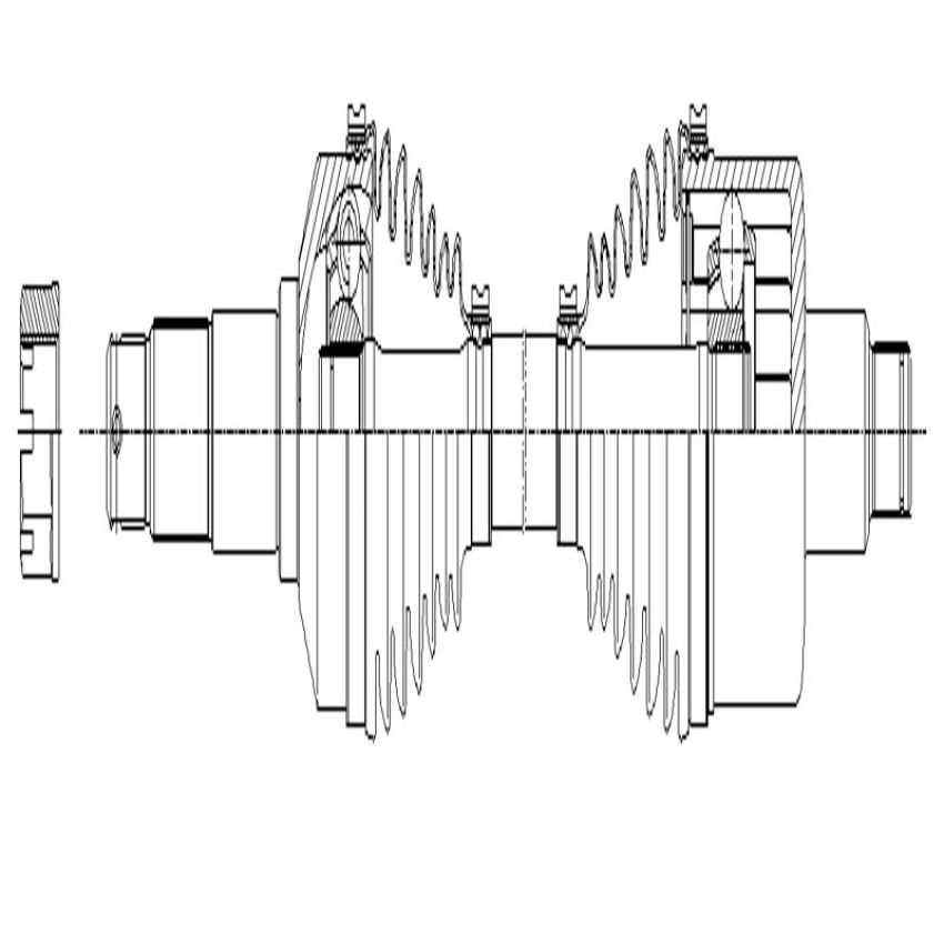 GSP 4103023 CV Axle Assembly