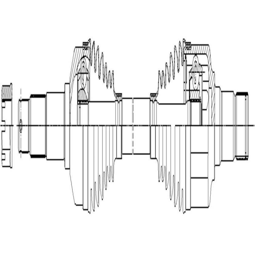 GSP 4103027 CV Axle Assembly