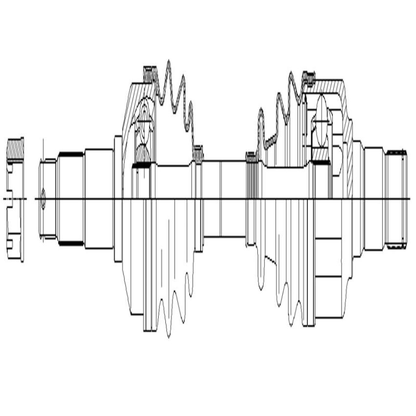 GSP 4103031 CV Axle Assembly