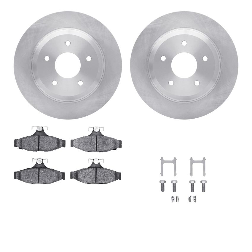 Dynamic Friction 6612-47003 Rotor Kit