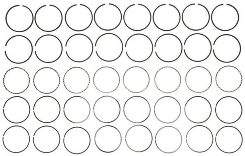 MAHLE 41276 Engine Piston Ring Set