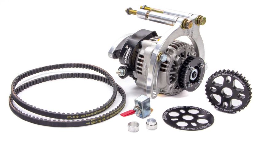 JONES RACING PRODUCTS JRP2041-RA HTD Alternator Drive Kit SBC w/SWP