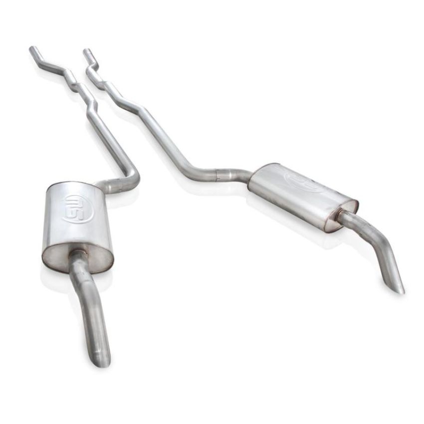 Stainless Works V7381SW 1973-82 Corvette Exhaust 2-1/2in Factory Style Mufflers