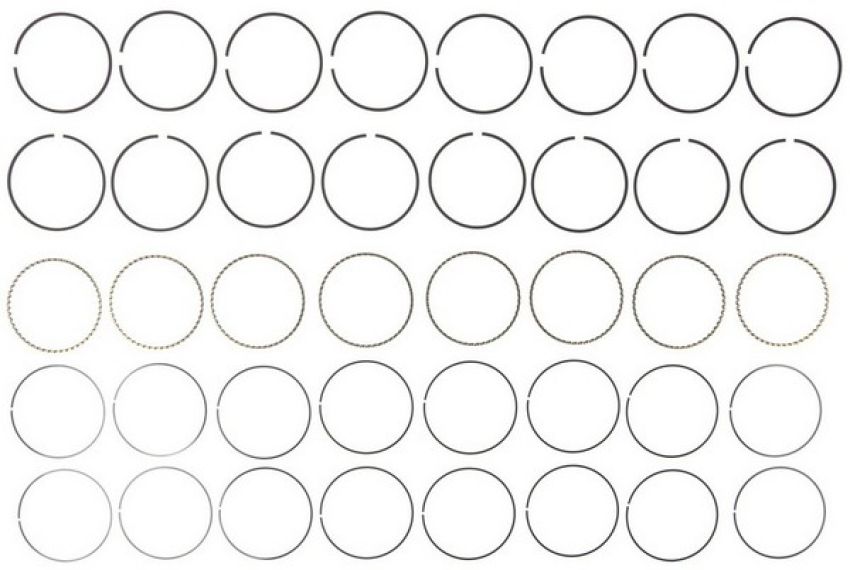 MAHLE 41497CP.020 Engine Piston Ring Set