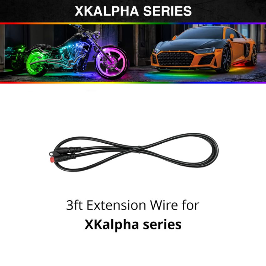 XKGLOW AP-WIRE-3FT XK Glow 5pin Extension Wire Xkalpha - 3 Ft